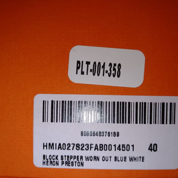 Heron Preston Block Stepper Low Top Worn Out Aesthetic Men’s 7 - Picture 7 of 10